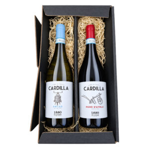 Cadeaudoos Pellegrino Cardilla Grillo & Nero d'Avola